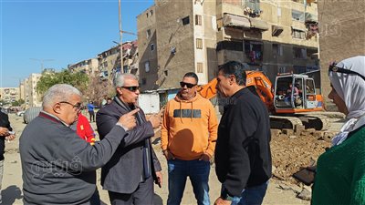 انطلاق المرحلة الثانية من أعمال تطوير منطقة علي بن أبي طالب ببورسعيد (صور )