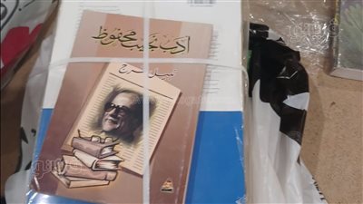 بـ 100 جنيه، تعرف على محتويات حقيبة نجيب محفوظ في معرض الكتاب (صور)