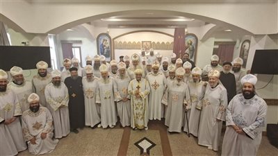 كهنة عين شمس يناقشون الصحة النفسية في اجتماعهم الشهري