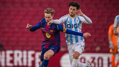 الدوري الإسباني، برشلونة يتعادل سلبيا مع ريال أوفييدو في الشوط الأول 