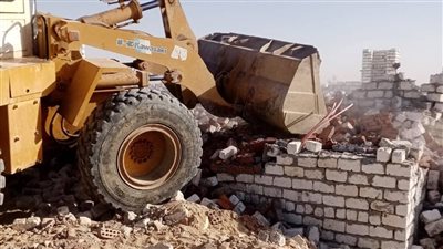 إزالة 5 حالات تعدٍ على الأراضي الزراعية بالوادي الجديد