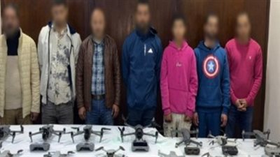 ضبط 7 أشخاص بحوزتهم 16 طائرة «درون» غير مرخصة بالقاهرة