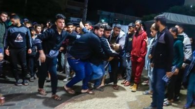 بعد الإفراج عنهم، وصول 9 أسرى فلسطينيين إلى مستشفى شهداء الأقصى 