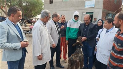  قافلة طبية بيطرية بدكرنس في الدقهلية 