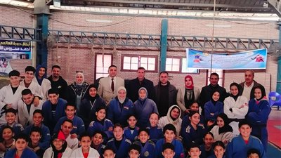 وكيل شباب الدقهلية يتابع تدريبات براعم وناشئي الجودو 