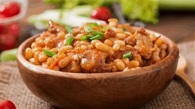 طريقة عمل طاجن فاصوليا بيضاء صحي، وجبة شتوية متكاملة