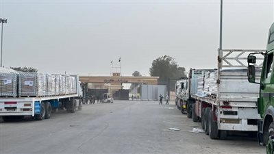 خيام وبطاطين وملابس شتوية، الهلال الأحمر المصري يرسل القافلة 126 إلى غزة 