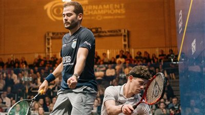 الإسكواش، مصطفى عسل يواجه كريم عبد الجواد في نصف نهائي بطولة الأبطال