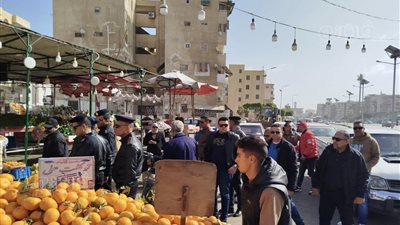 حملة مكبرة لإزالة الإشغالات بحي الزهور في بورسعيد