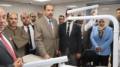 محافظ سوهاج يتفقد مستشفى ساقلتة المركزي استعدادًا للافتتاح الرسمي