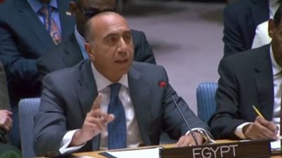 إقامة الدولة الفلسطينية ومغادرة الجولان ووقف العدوان على لبنان، كلمة مصر في جلسة مجلس الأمن