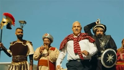 محمد رضوان يروج لمسلسل السوق الحرة 