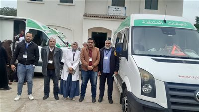 الكشف على 1006 مواطنين خلال قافلة طبية بقرية أبو السحما بالبحيرة 