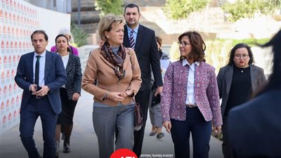 تفاصيل زيارة سفيرة الاتحاد الأوروبي للأكاديمية الوطنية للتدريب (صور)