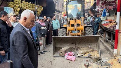 إزالة 317 حالة تعدٍ وتحرير 87 محضرًا خلال حملة بالقنطرة غرب الإسماعيلية (صور)