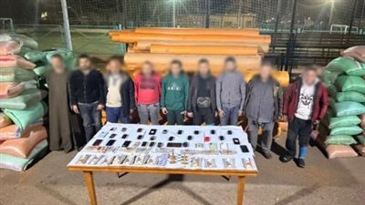 ضبط تشكيل عصابي بتهمة سرقة مواسير الغاز الطبيعي بقنا