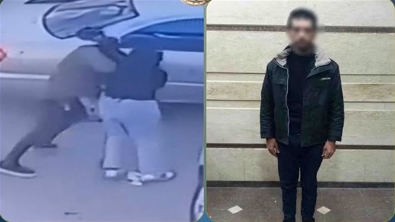 ضبط زوج تعدى بالضرب