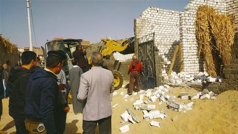 حملة إزالة بأسيوط،