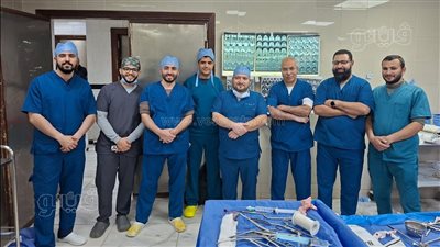 استئصال ورم بالغدة النخامية لـ عجوز دون تدخل جراحي ببني سويف الجامعي