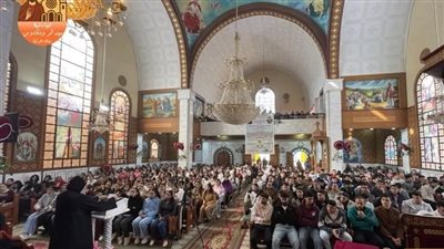 الأنبا صليب يترأس مؤتمر شباب إيبارشية ميت غمر