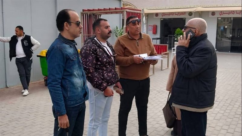 جانب من تفقد الاستعداد