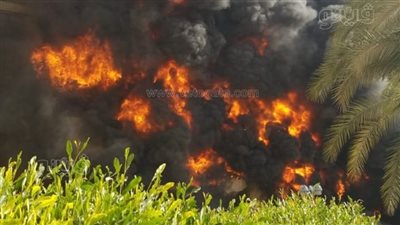 إصابة 23 شخصًا باختناق في حريق شاليه ومتجر بمطروح