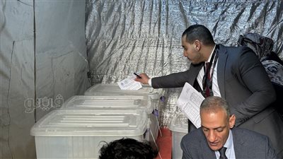توافد محامي شمال الجيزة للتصويت على اختيار مجلس فرعي جديد (صور)