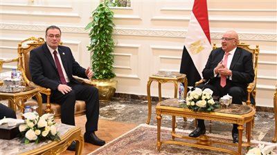 رئيس مجلس النواب يستقبل رئيس الجهاز المركزي للتنظيم والإدارة