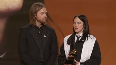 بيلي إيليش بعد فوزها بأغنية العام في جرامي: 