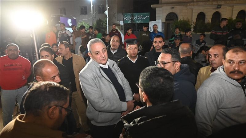 محافظ الغربية يتفقد