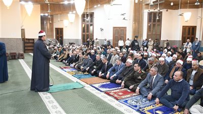 محافظ الفيوم يشهد احتفال مديرية الأوقاف بليلة النصف من شعبان