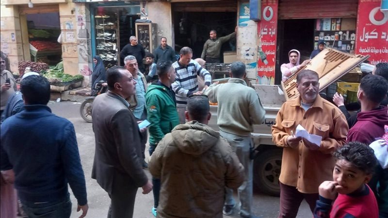 حملة مكبرة لرفع إشغالات
