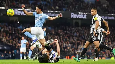 كأس كاراباو، مرموش يتألق ويقود مانشستر سيتي للتقدم على نيوكاسل بثلاثية في الشوط الأول