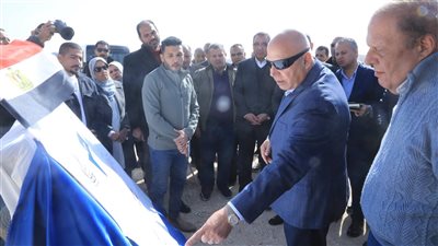 وزير النقل يتفقد مواقع العمل بمشروع إنشاء وتنفيذ خط سكة حديد الروبيكي