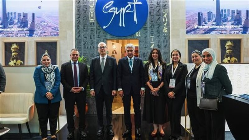 افتتاح الجناح المصري