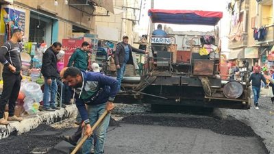 مشروع تطوير بزاوية عبود بكفر الدوار لتخفيف الاختناقات وتحسين الحركة المرورية 