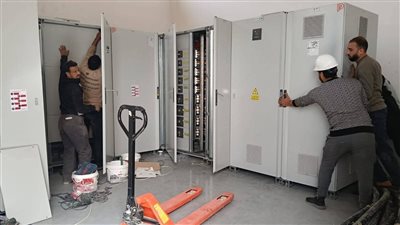 التشطيبات النهائية لمشروع مستشفى العبور تمهيدا لدخوله الخدمة (صور)