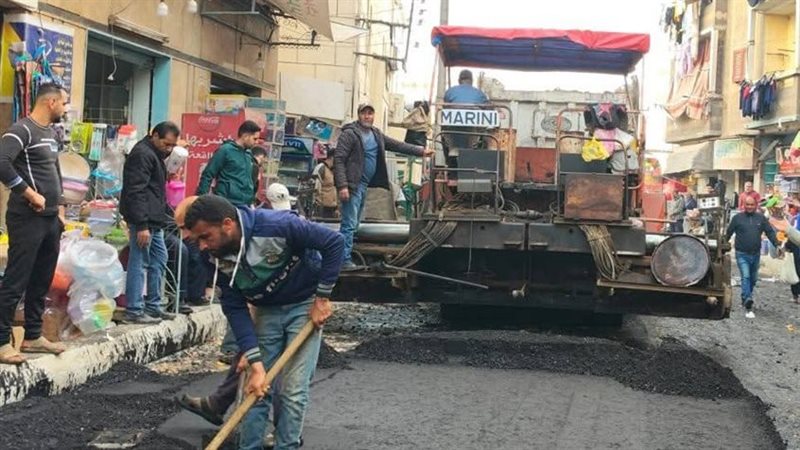 جانب من أعمال التطوير