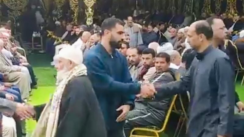  شقيق محمد صلاح يستقبل