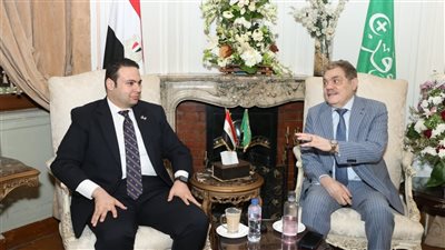 تفاصيل لقاء السيد البدوي برئيس‭ ‬حزب‭ ‬العدل (صور)