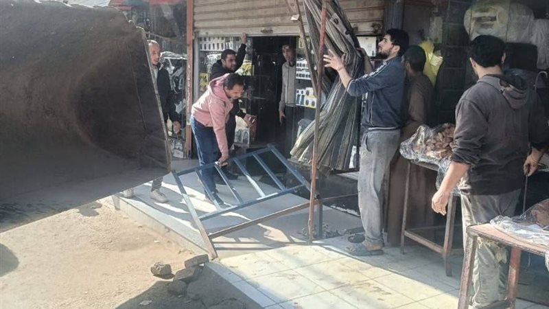 محافظ الشرقيةيامر بحملة مكبرة لرفع