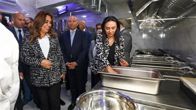 وزراء التضامن والأوقاف والتنمية المحلية ومحافظ القاهرة يفتتحون مطبخ 
