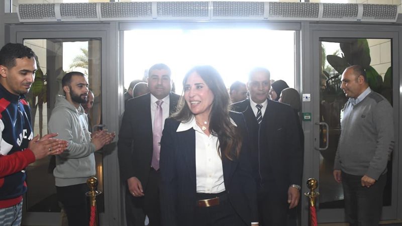 راندا المنشاوي وزيرة