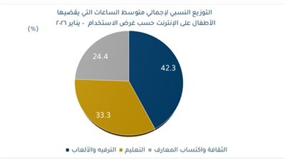  مركز المعلومات يطلق العدد الأول لمؤشر حماية الطفولة من مخاطر الإنترنت 