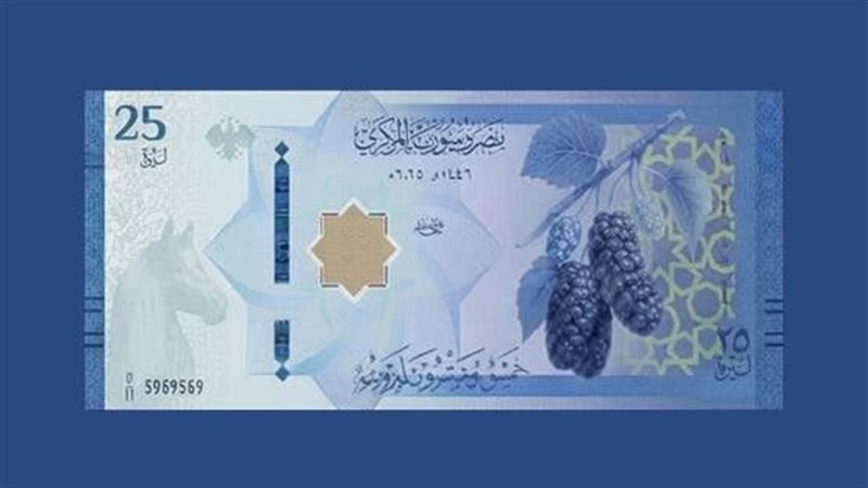 سعر الليرة السورية،