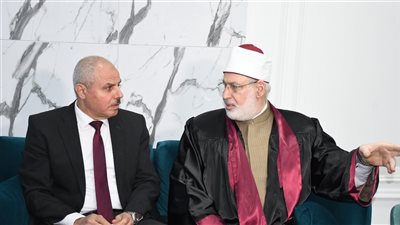 جامعة القناة تستقبل وكيل الأزهر لمناقشة رسالة ماجستير بمعهد الدراسات الأفروآسيوية