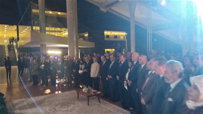 دقيقة حداد بمكتبة الإسكندرية على الراحل الدكتور مفيد شهاب 