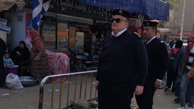 إدارة شرطة المرافق بالفيوم تشن حملة لإزالة الإشغالات من شوارع المحافظة
