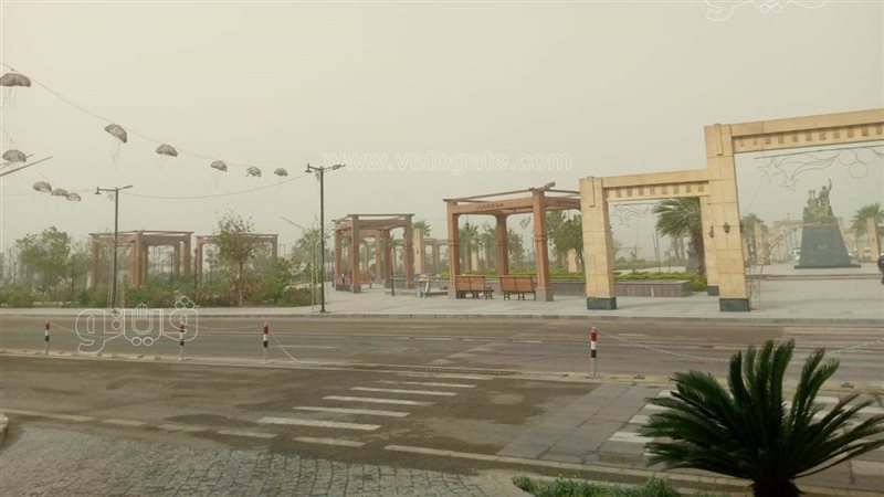 تقلبات الطقس فى اسوان