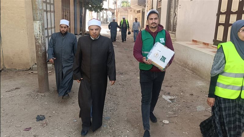 توزيع كرتونة الخير